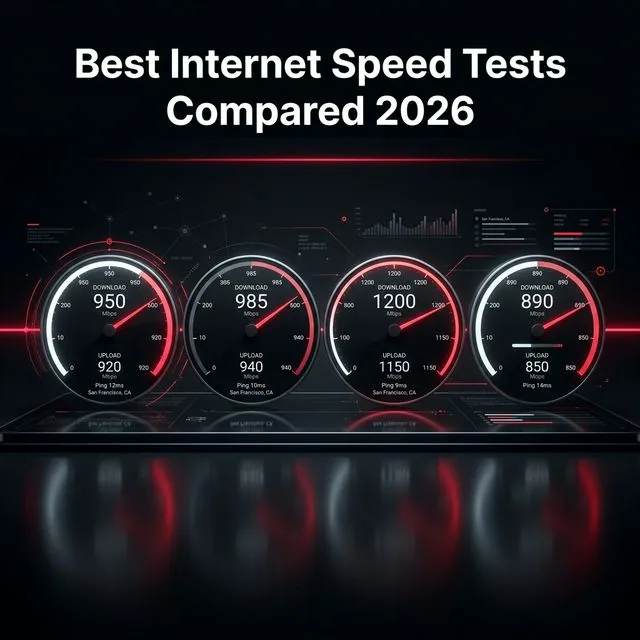 Speed test tools comparison