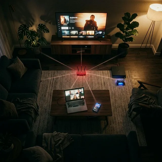 Multiple devices connected to home network