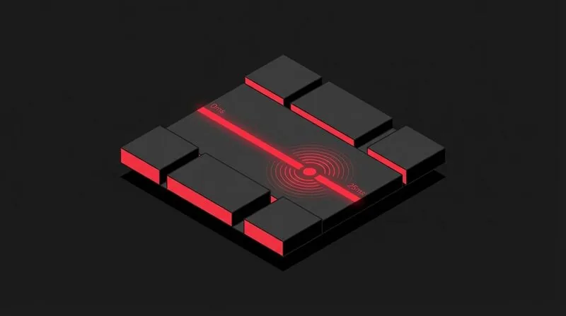 Wi-Fi vs Ethernet latency visualization